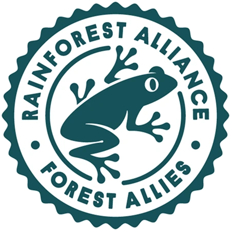 ETHICALLY SOURCED - Rainforest Alliance Certified